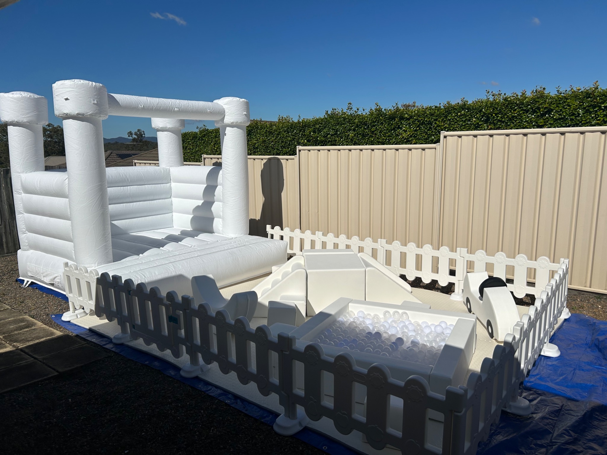 Soft play setup view two