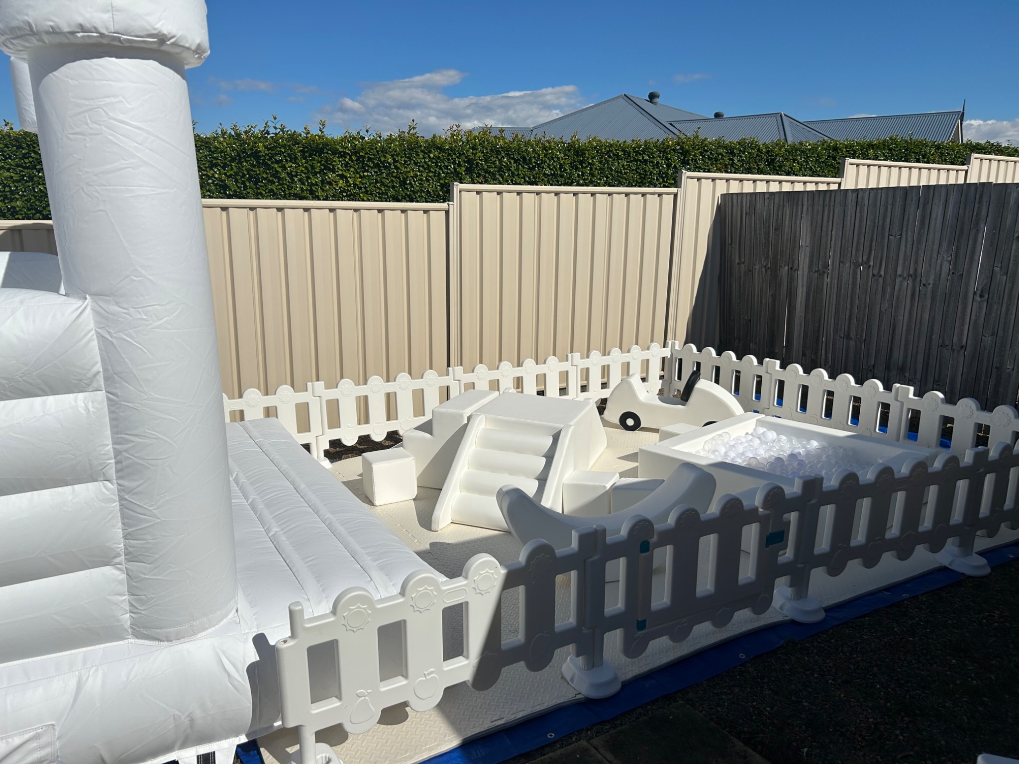 Soft play setup view four